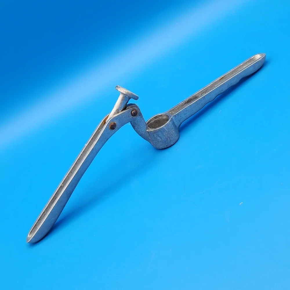 Vintage Aluminum Brevettato Garlic‎ Press Made in Italy